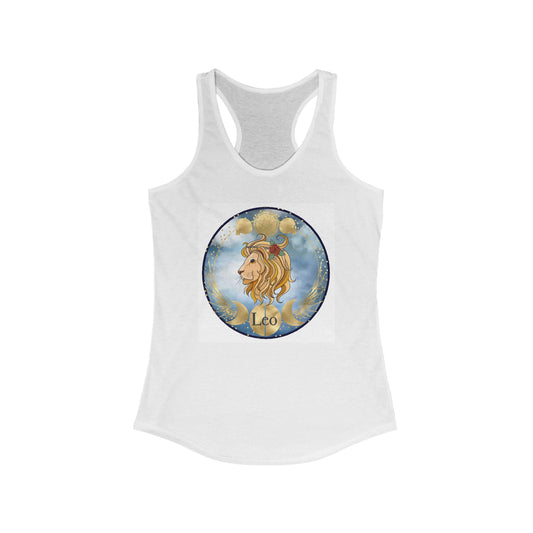Racerback Tank Leo Zodiac Women's Top