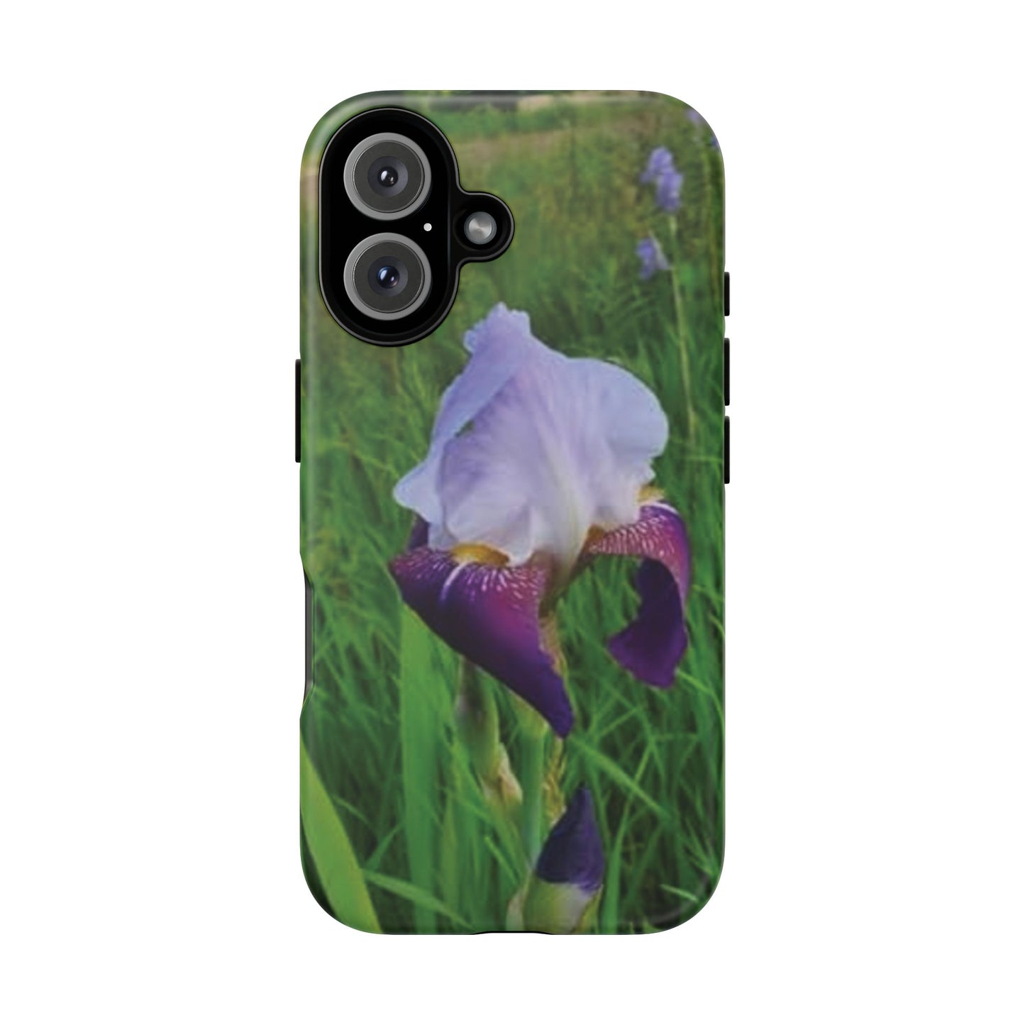 Iris Floral Phone Case - Tough & Stylish Protection for Nature Lovers