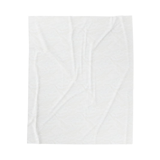 Silly Cat Velveteen Plush Blanket - Perfect for Pet Lovers & Comfort Seekers