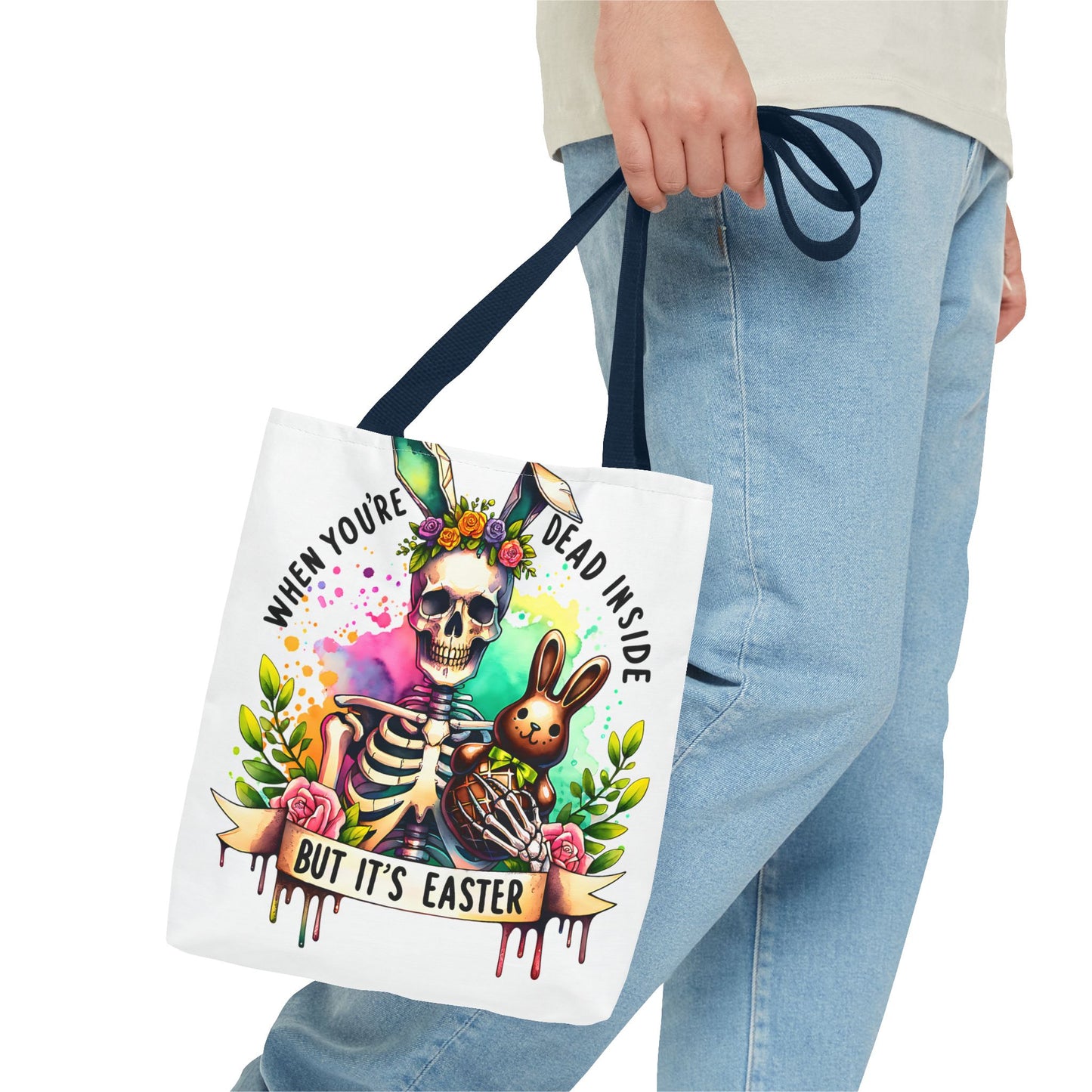 Easter Skeleton Tote