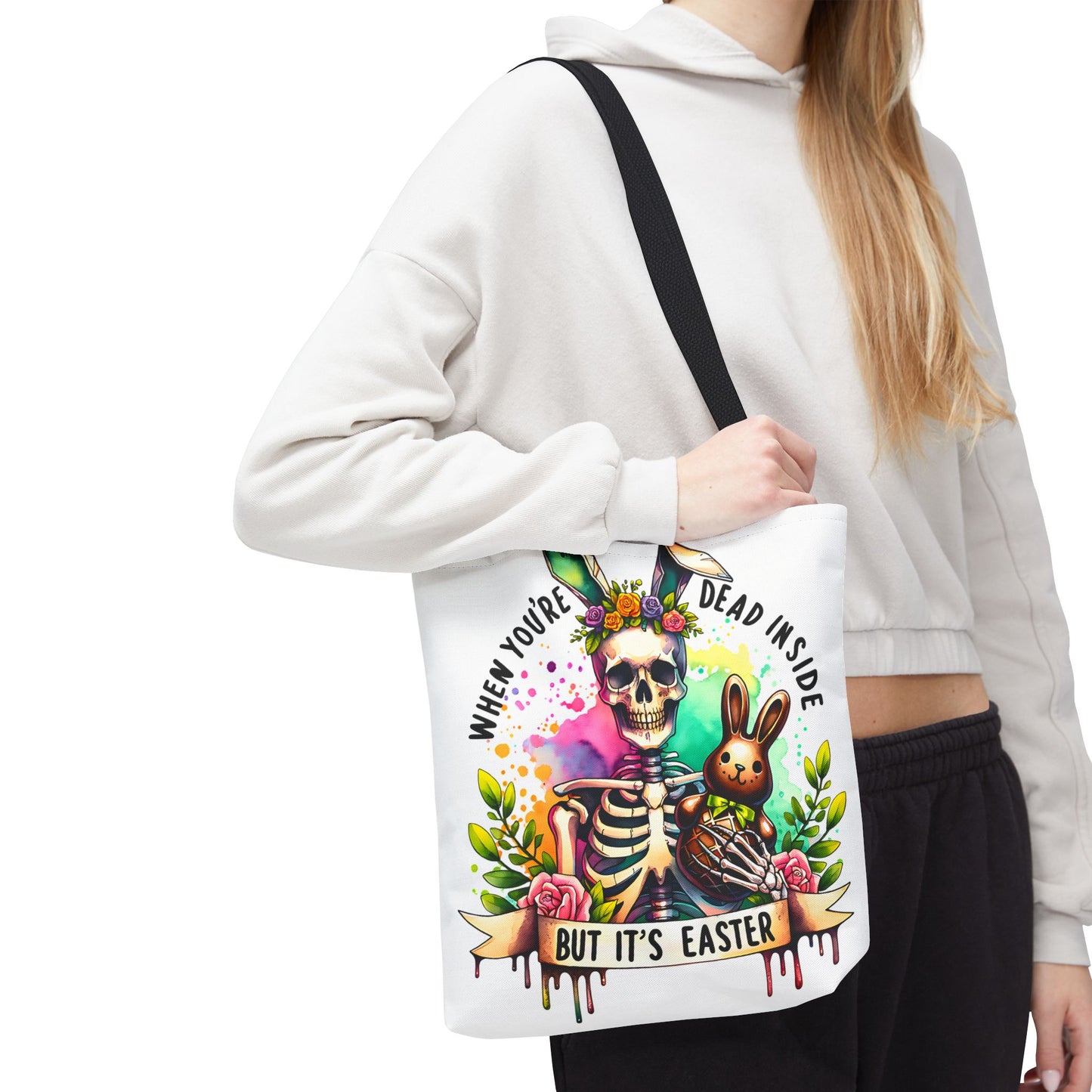 Easter Skeleton Tote
