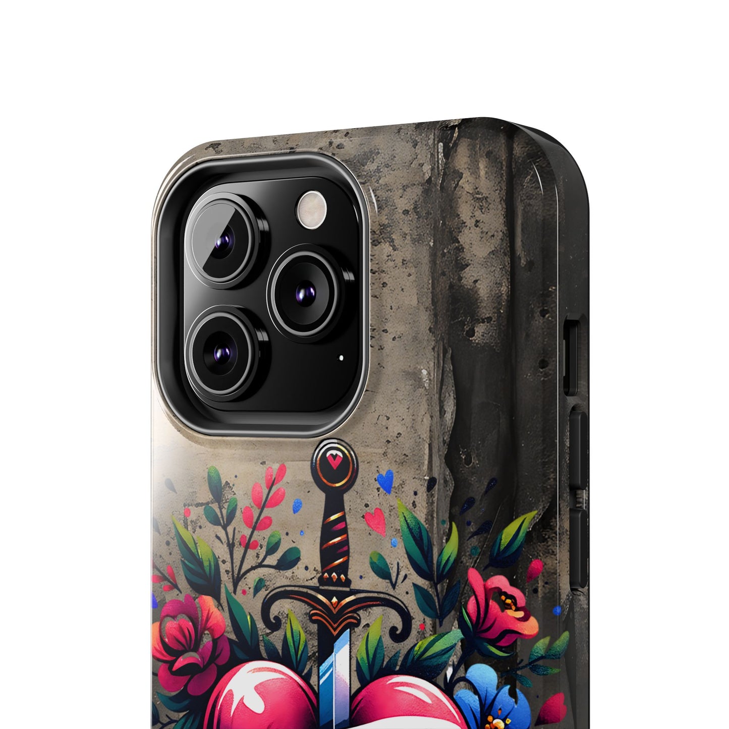 Enemies Lovers Book Club Phone Case — Gothic Floral Sword Protective Cover