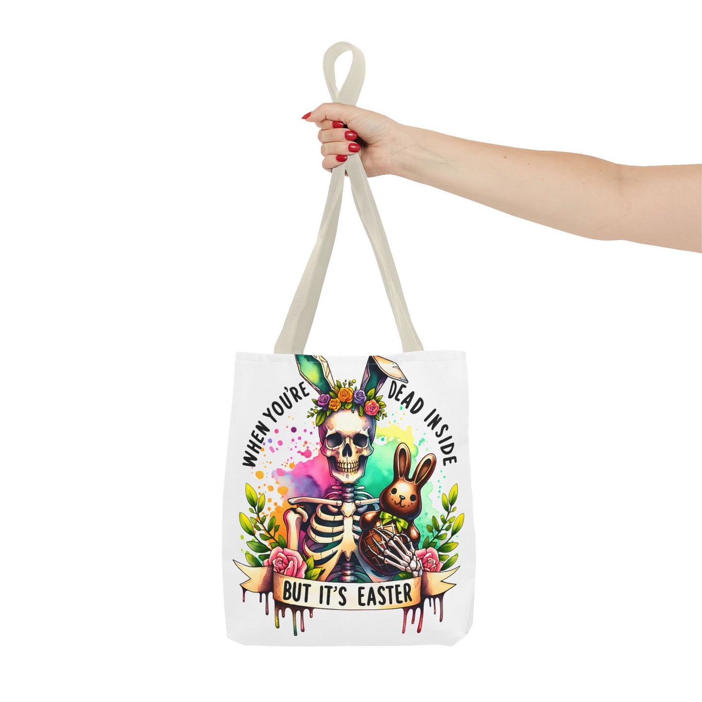 Easter Skeleton Tote