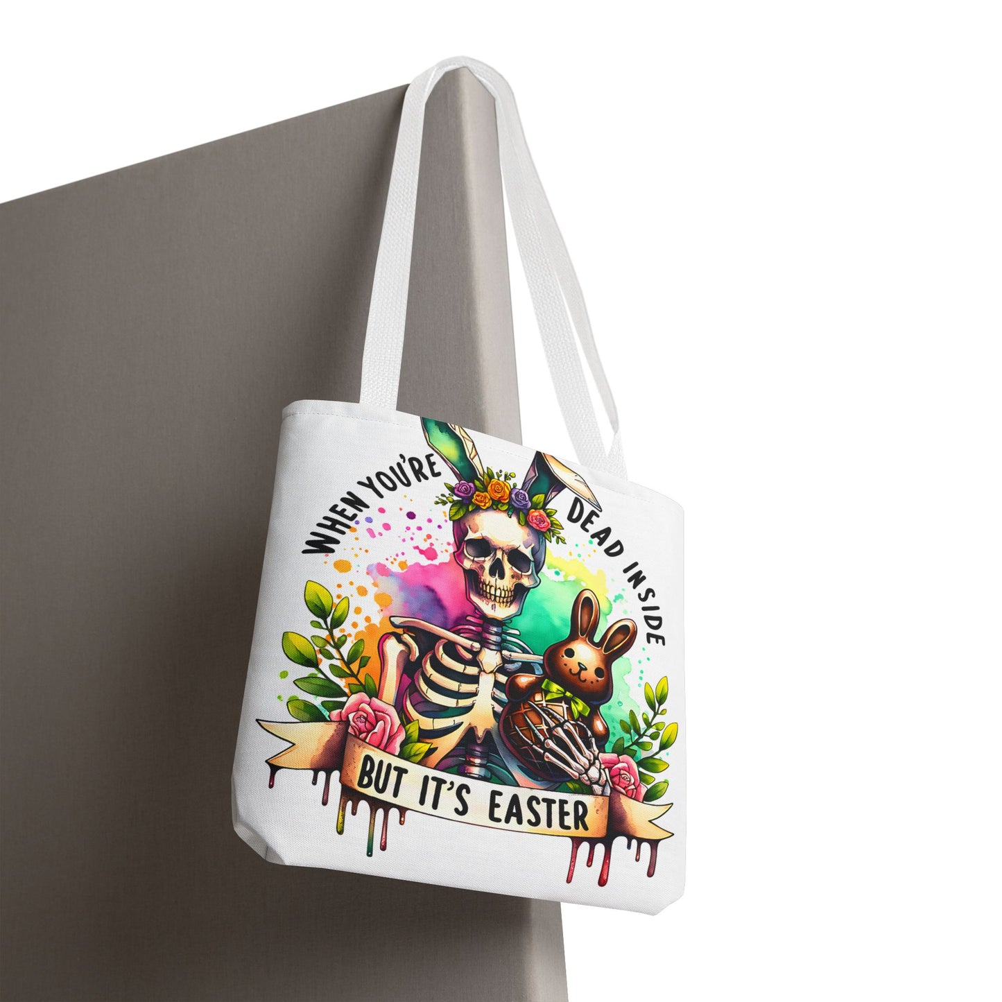 Easter Skeleton Tote