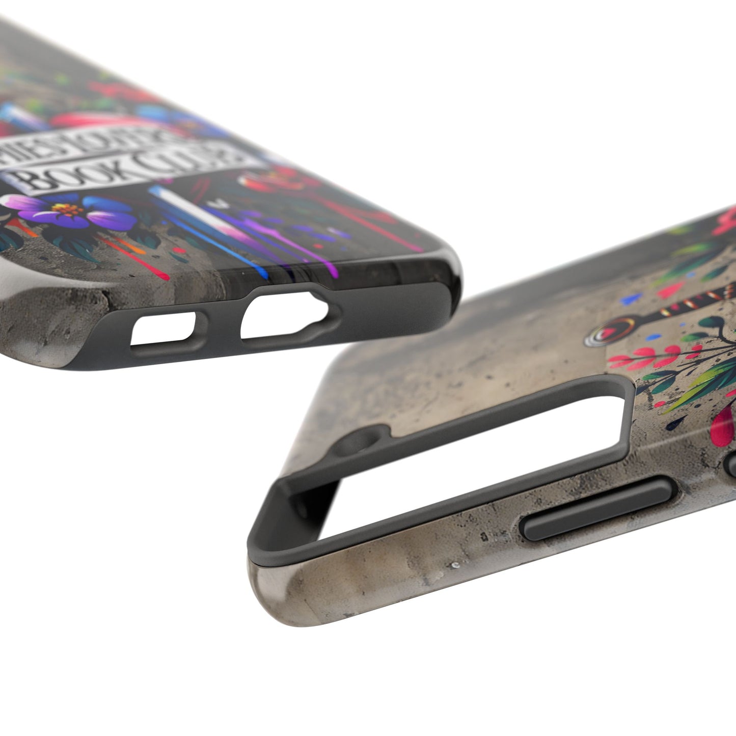 Enemies Lovers Book Club Phone Case — Gothic Floral Sword Protective Cover