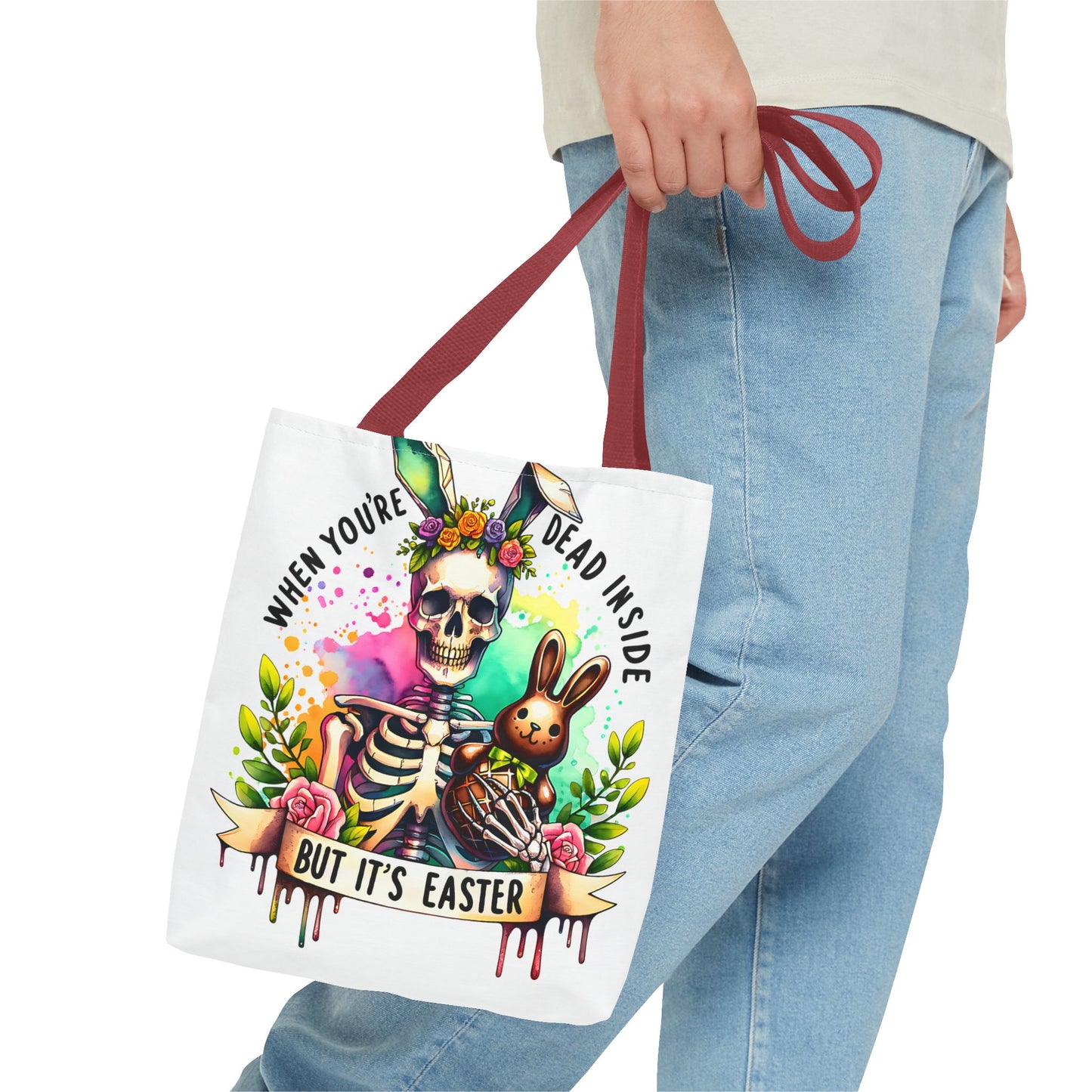 Easter Skeleton Tote
