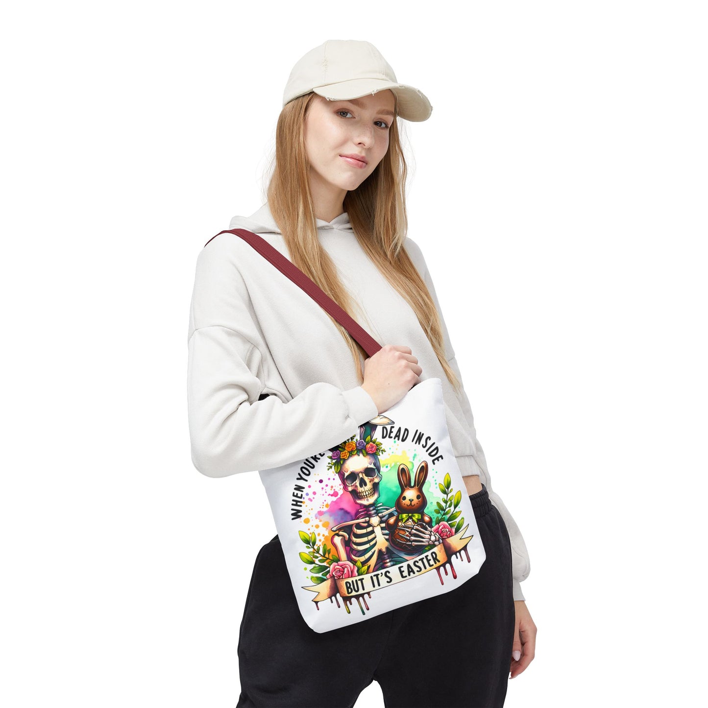 Easter Skeleton Tote