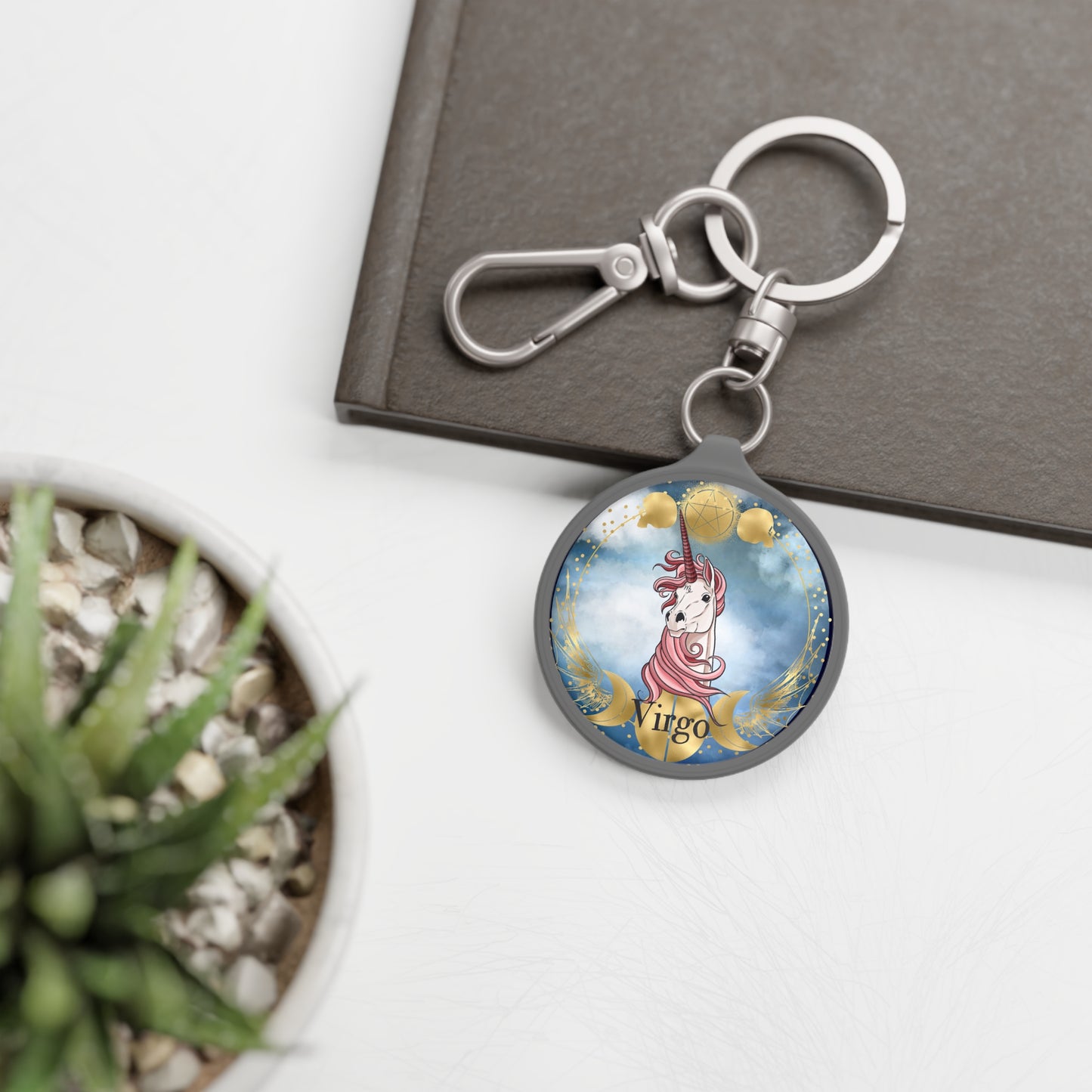 Virgo Keyring Tag