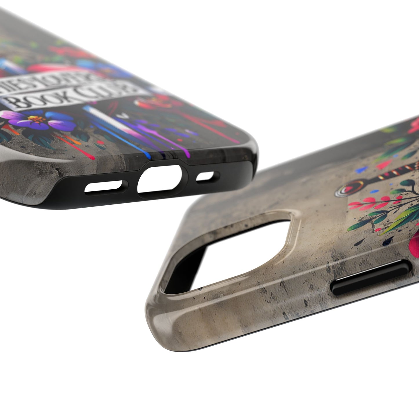 Enemies Lovers Book Club Phone Case — Gothic Floral Sword Protective Cover