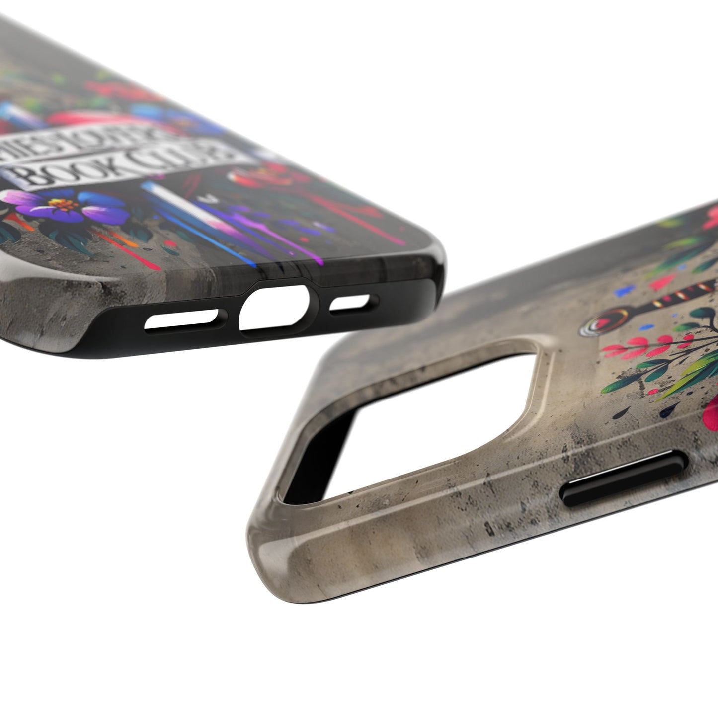 Enemies Lovers Book Club Phone Case — Gothic Floral Sword Protective Cover