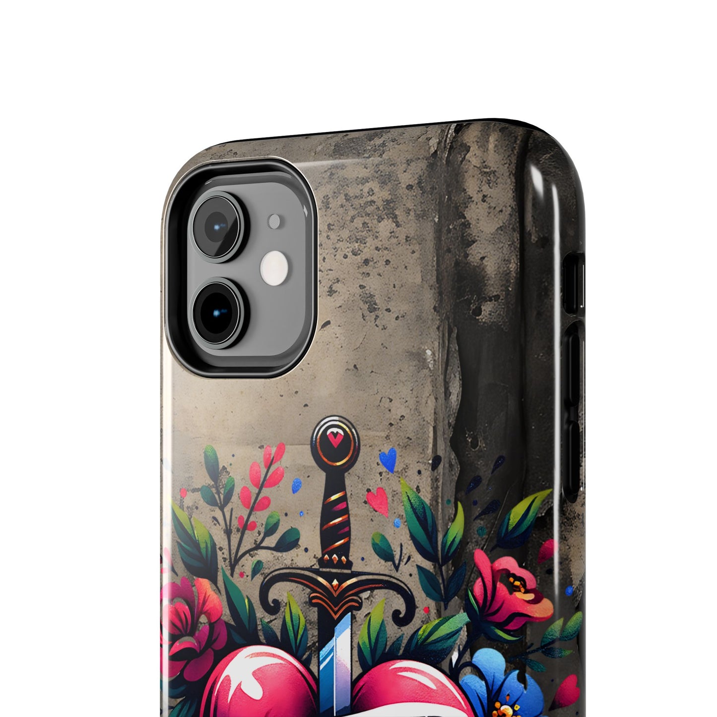 Enemies Lovers Book Club Phone Case — Gothic Floral Sword Protective Cover