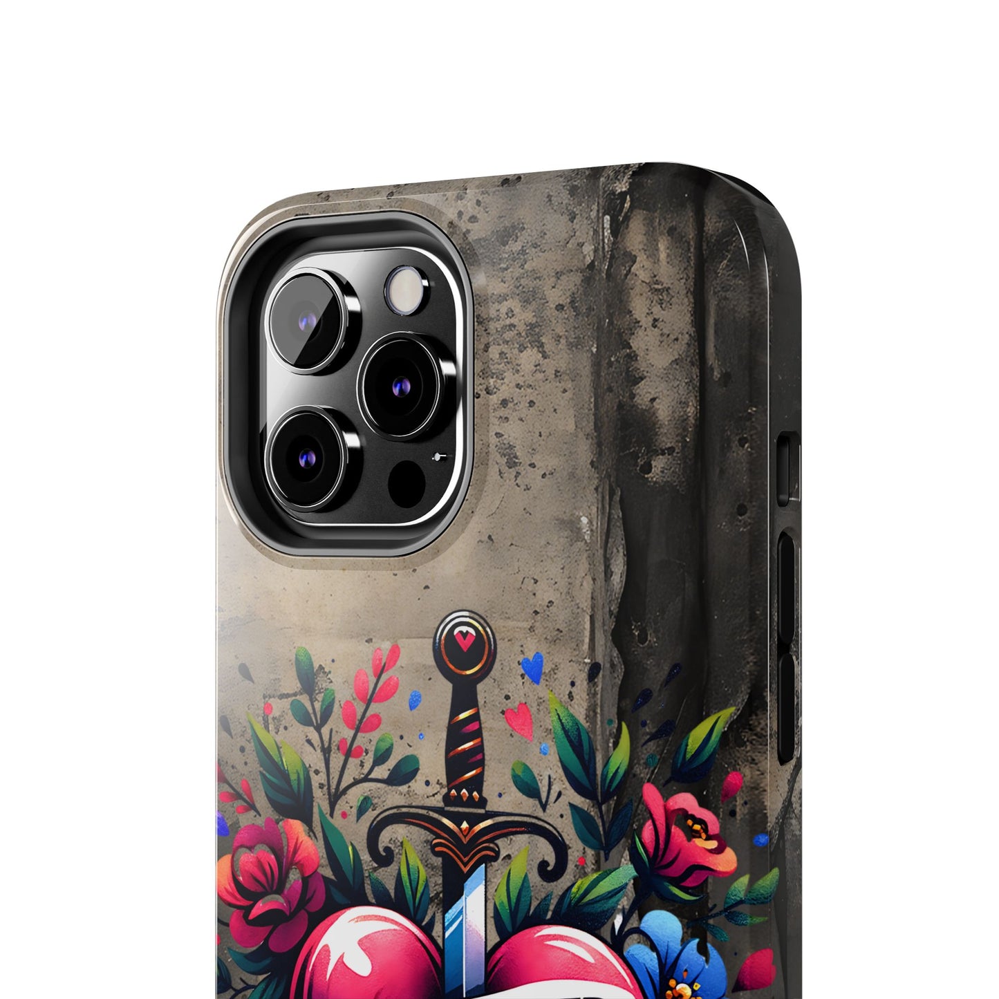 Enemies Lovers Book Club Phone Case — Gothic Floral Sword Protective Cover