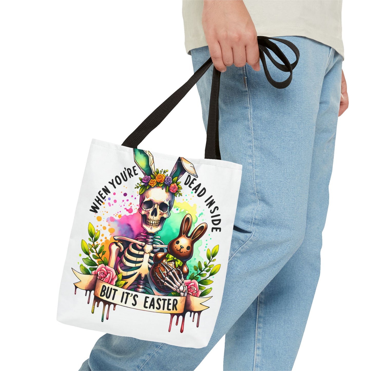 Easter Skeleton Tote