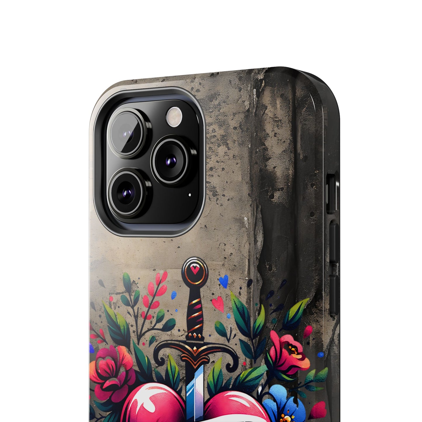 Enemies Lovers Book Club Phone Case — Gothic Floral Sword Protective Cover