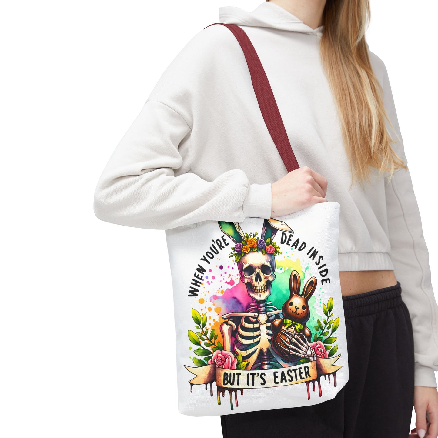 Easter Skeleton Tote