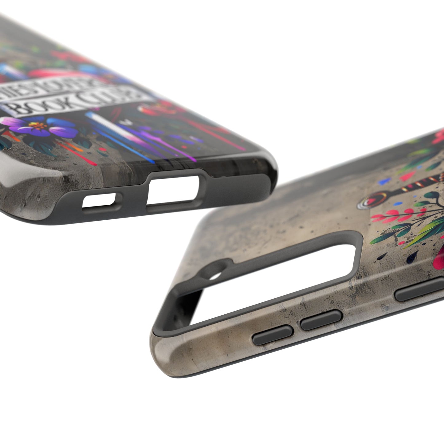 Enemies Lovers Book Club Phone Case — Gothic Floral Sword Protective Cover