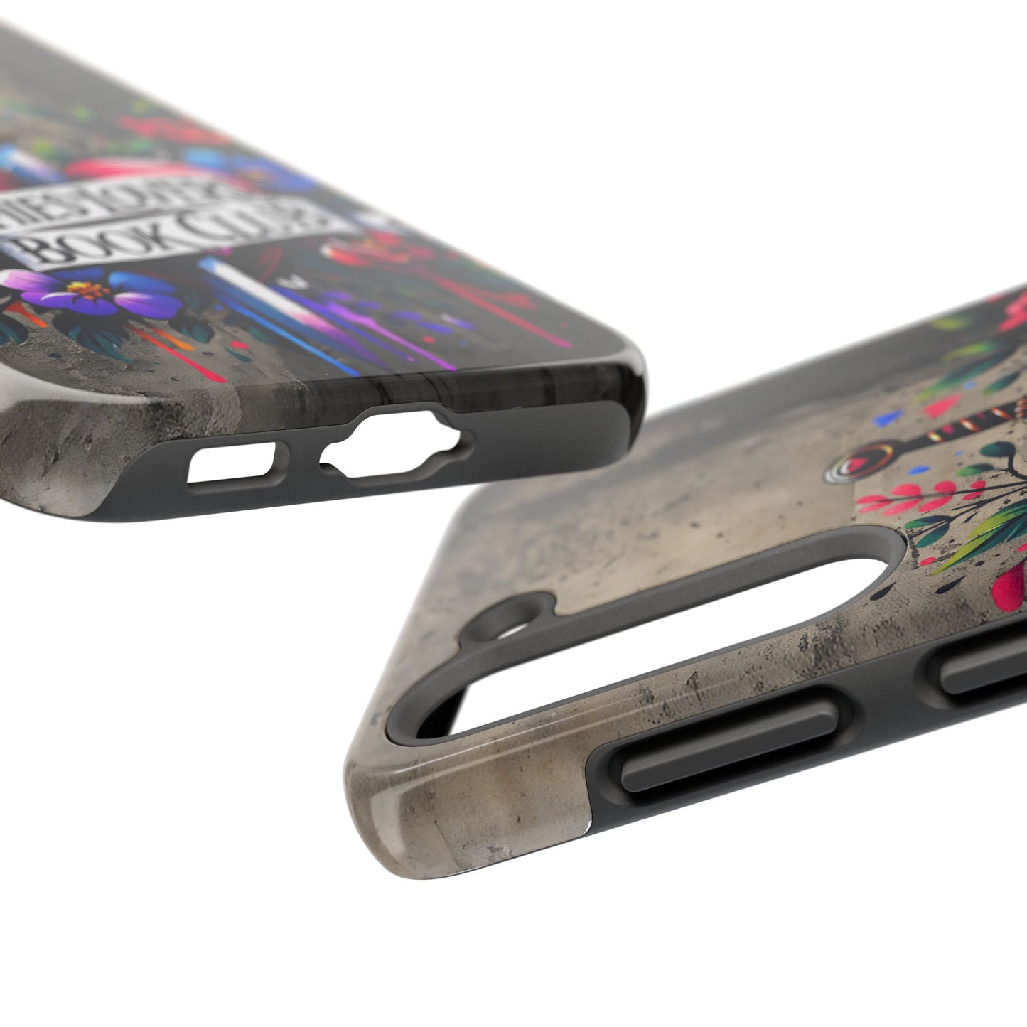 Enemies Lovers Book Club Phone Case — Gothic Floral Sword Protective Cover