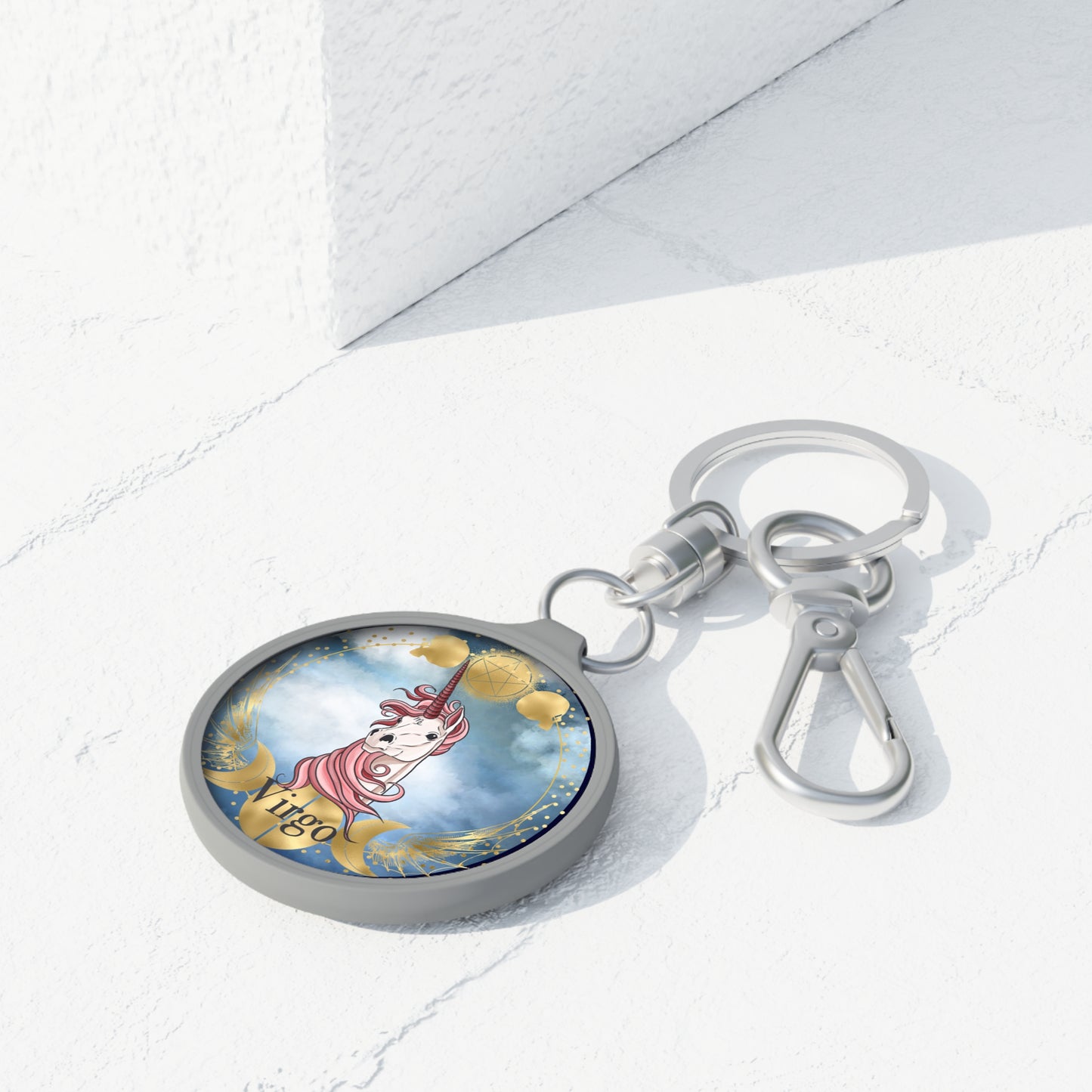 Virgo Keyring Tag