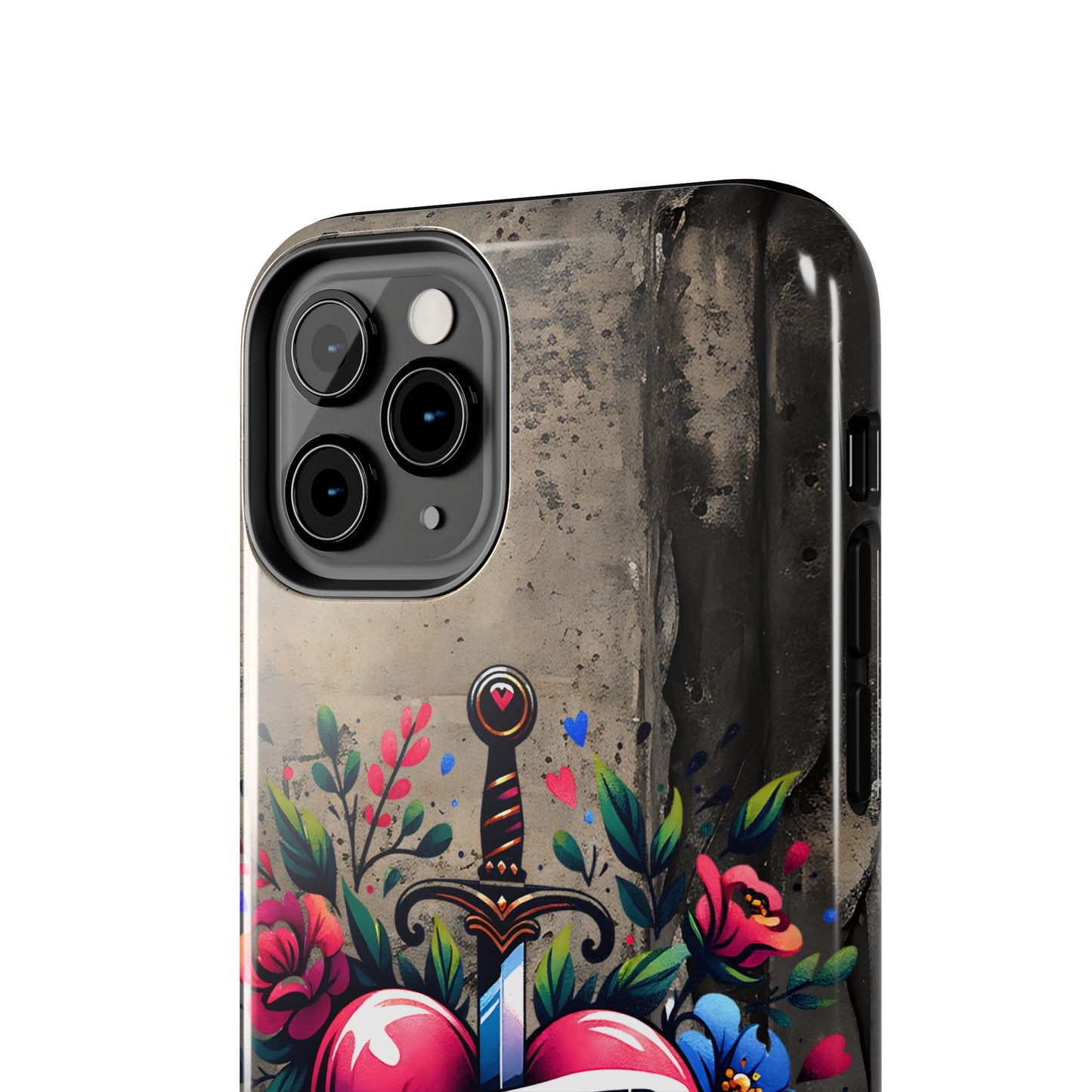 Enemies Lovers Book Club Phone Case — Gothic Floral Sword Protective Cover