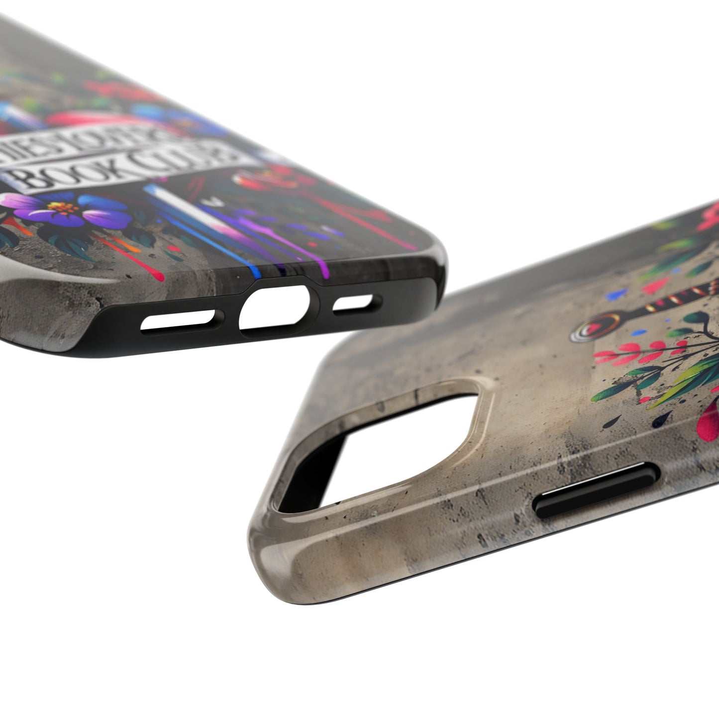 Enemies Lovers Book Club Phone Case — Gothic Floral Sword Protective Cover