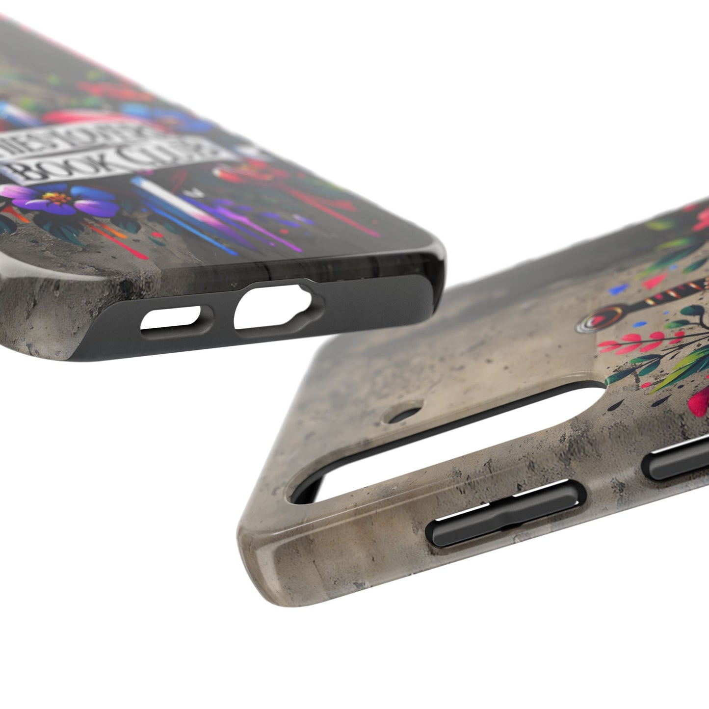Enemies Lovers Book Club Phone Case — Gothic Floral Sword Protective Cover