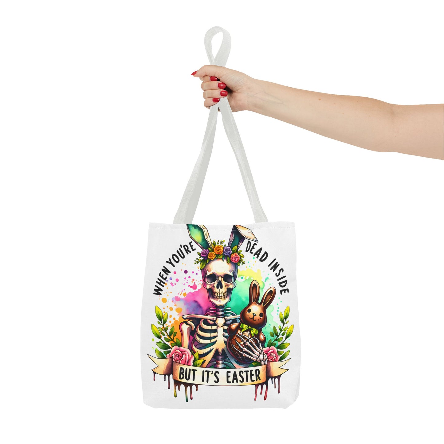 Easter Skeleton Tote