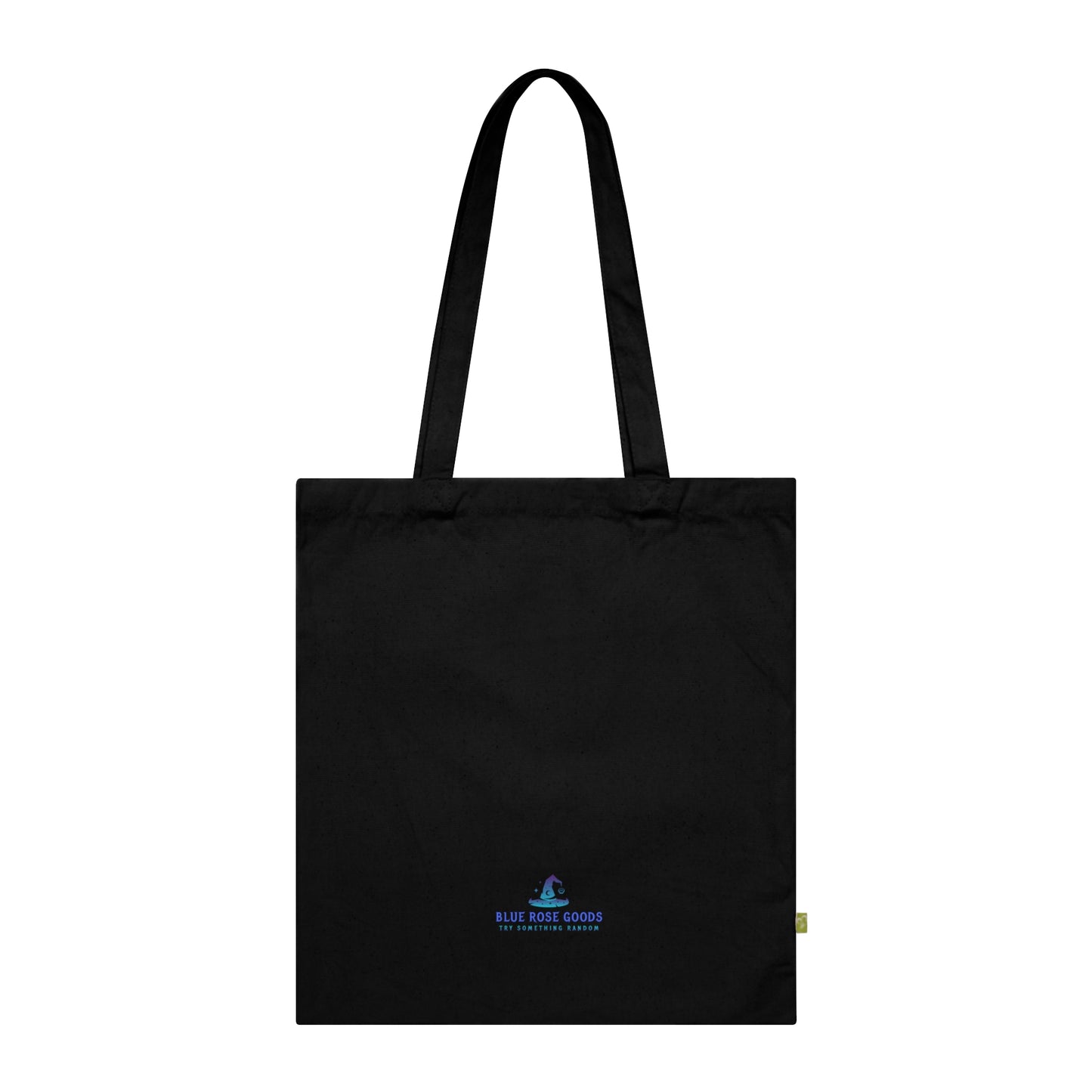 Romantic Fantasy Book Club Tote — Gothic Sword & Stacked Books Organic Cotton Tote