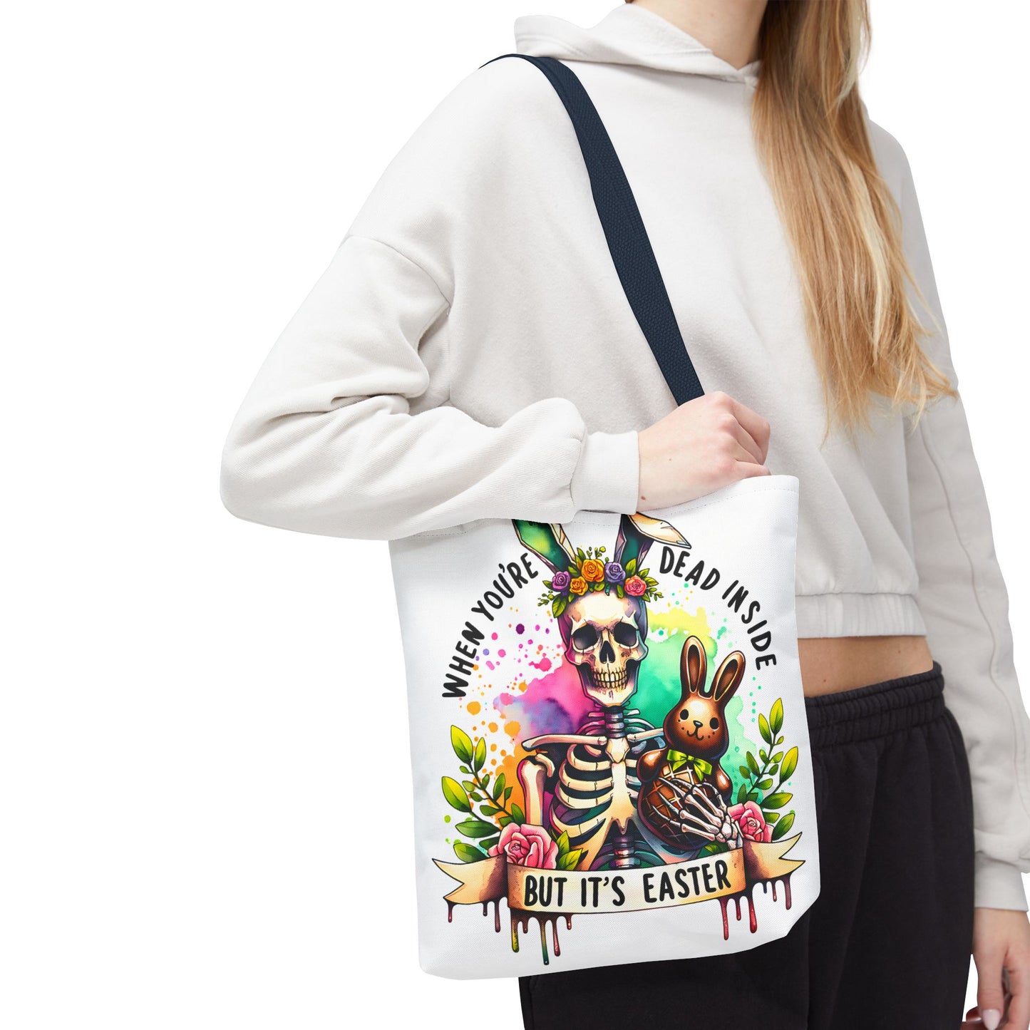 Easter Skeleton Tote