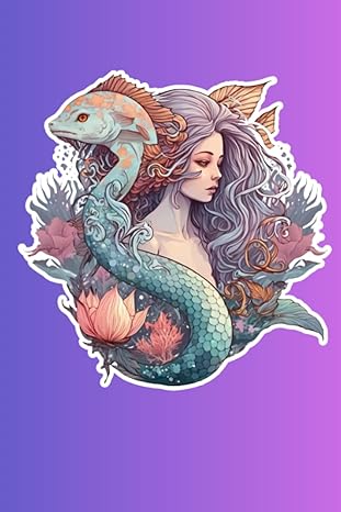 Notebook: Mermaid with eel